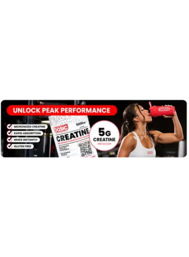 Basic Supplement Basic Creatine 300G Unflavored - Image 4