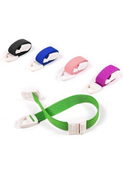 Generic 5-Piece Adjustable Tourniquets Medical Emergency First Aid Quick Release Outdoor Elastic Strap Buckle Band  - Image 1