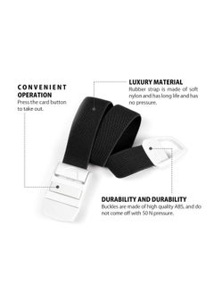 Generic 5-Piece Adjustable Tourniquets Medical Emergency First Aid Quick Release Outdoor Elastic Strap Buckle Band  - Image 2