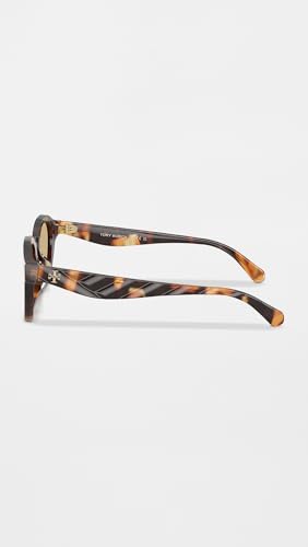 Tory Burch Women's Kira Phantos Sunglasses, Contrast Tortoise, One Size - Image 3