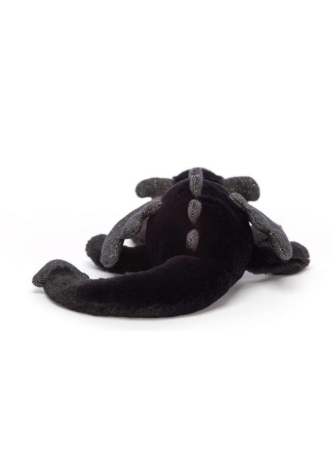 Jellycat Onyx Dragon Stuffed Animal, Little 12" | Mythical Plush Toy | Classic Children'S Gift | Halloween Plush  - Image 3