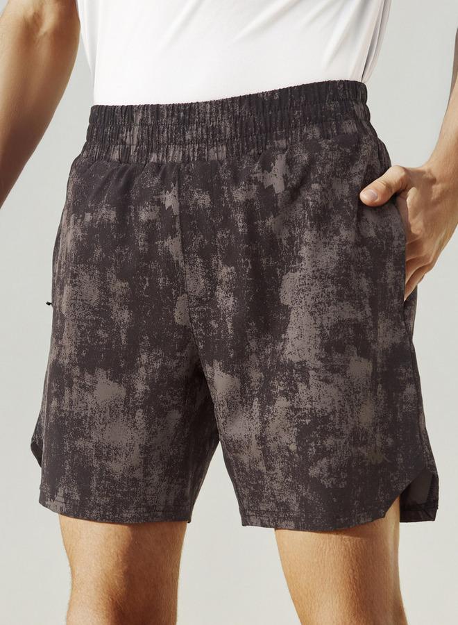 Kappa Printed Running Shorts - Image 1