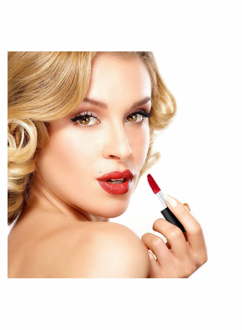 SYOSI Lip Gloss Tubes Containers 100PACK 1.2ML Clear Empty Refillable Balm Bottle Reusable Mini Lipstick for Samples Travel Split Charging DIY Makeup Black - Image 3