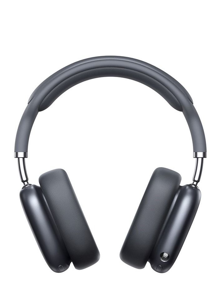 Baseus - BASEUS Bowie H2 Noise-Cancelling Wireless Headphone Bluetooth V5.2 Game Music Over-Ear Headset  (Grey) - Image 1