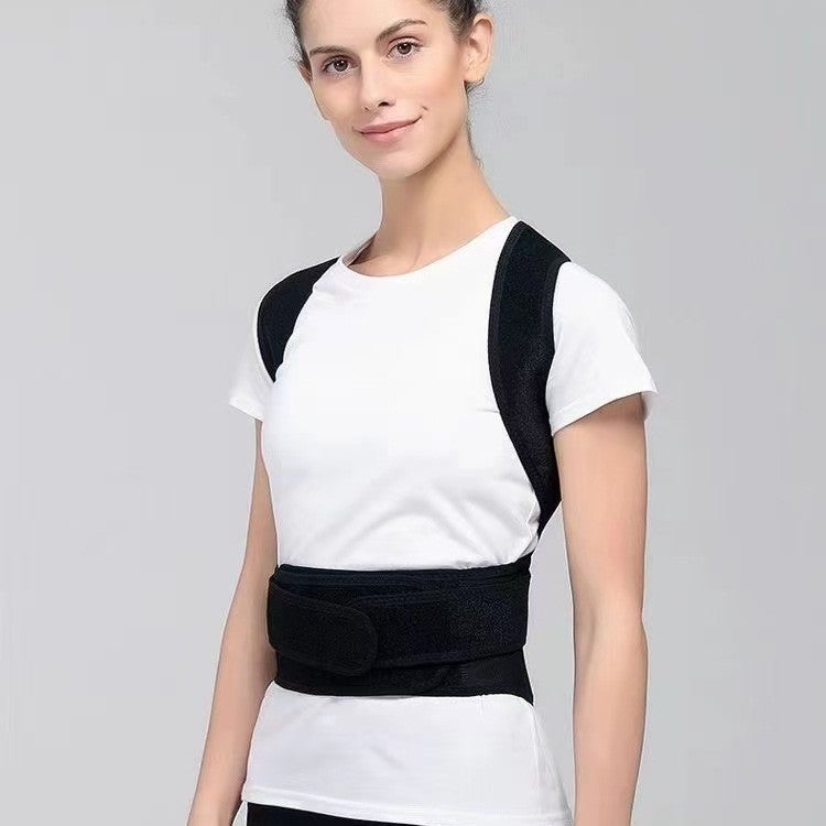 Hunchback Correction Belt, Back Posture Correction Belt, Back Posture Correction Belt, Strap Reinforced Corrector Support Fixed Belt - Image 2