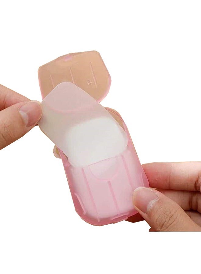 20 Sheets Disposable Soap Paper Hand Cleaner Fragrance Mini Color Soap Paper for school Indoor, Outdoor, Travel, Camping Hiking - Image 3