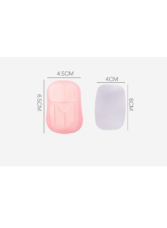 20 Sheets Disposable Soap Paper Hand Cleaner Fragrance Mini Color Soap Paper for school Indoor, Outdoor, Travel, Camping Hiking - Image 5