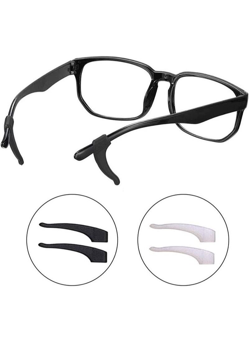 Aikanbo Ear Clip Holder for Glasses Nose Pad Silicone Anti-Slip Glasses Glasses Temple Tip Sleeve Holder Extender for Adult And Children Glasses Sunglasses, 14 Pairs  - Image 3