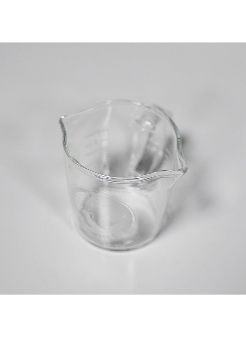 Rhino Coffee Gear - Espresso Shot Glass with Handle & Measurement markings, Made of Glass, 2.4oz - Clear - Image 1