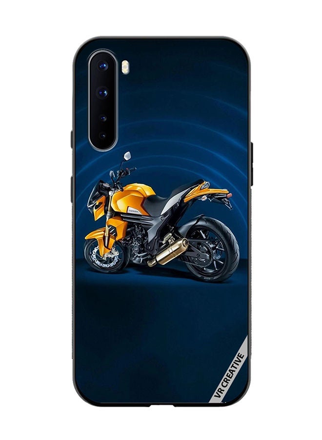 VR CREATIVE Protective Case Cover For OnePlus Nord Bike Design Multicolour - Image 1