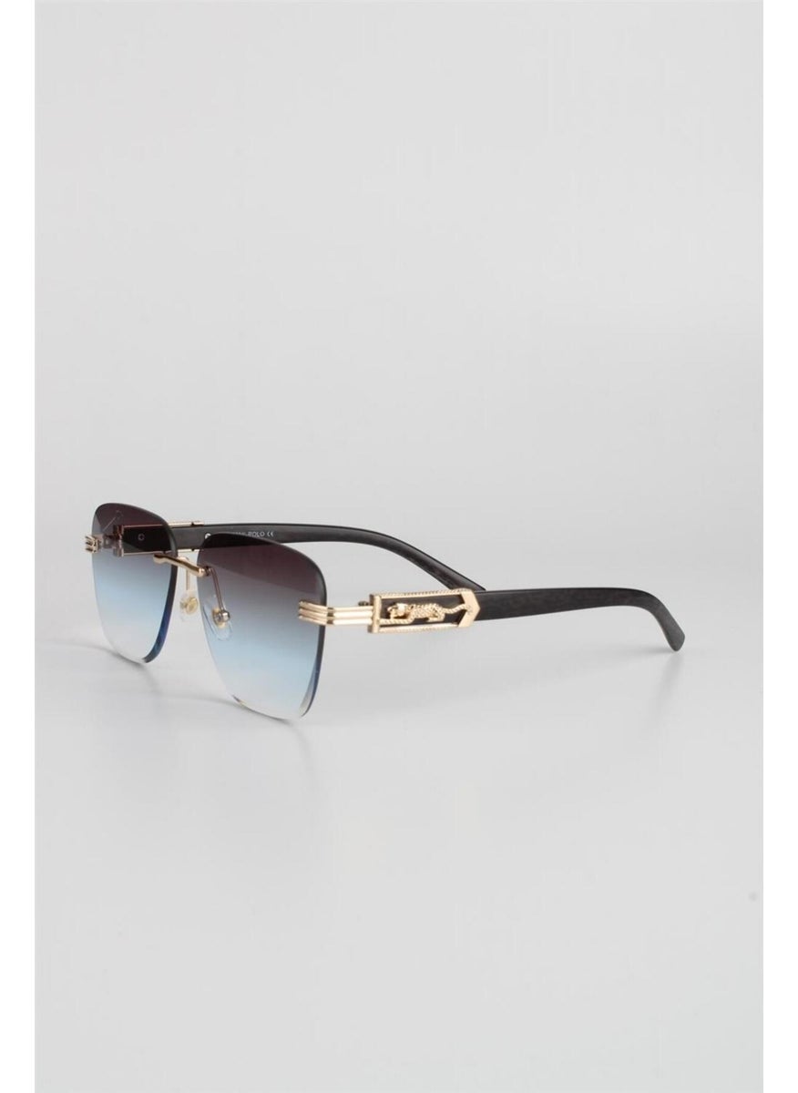 Max Polo - Blue Gradient UV400 Filter Women's Sunglasses G24MPS3203R01 615189 - Image 1