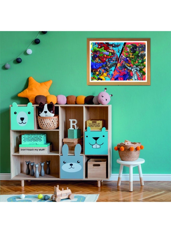 Clementoni Puzzle Marvel Heroes vs Villain 104-Pieces | Jigsaw Puzzle | Children's Puzzle | Preschool Learning Toys | Develops Problem Solving Skills | Made in Italy - Image 4