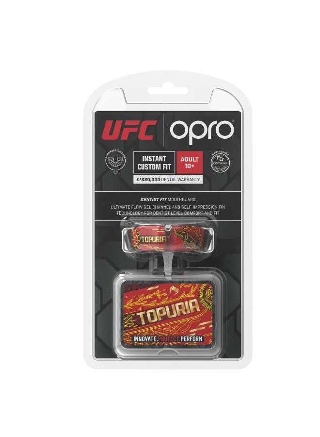 OPRO Instant Custom Fit UFC Mouthguard – Ilia Topuria “El Matador” Edition (Adult) - Image 5