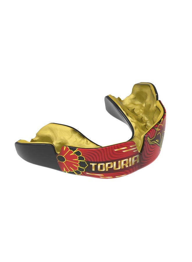 OPRO Instant Custom Fit UFC Mouthguard – Ilia Topuria “El Matador” Edition (Adult) - Image 3