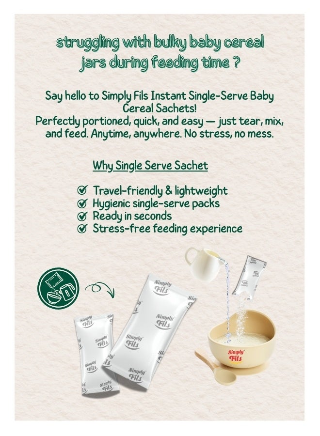 Simply Fils Baby cereals with Milk Jasmine Rice - Image 2