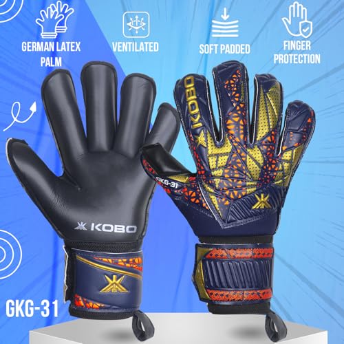 Kobo Football Goal Keeper Professional Gloves - Image 2