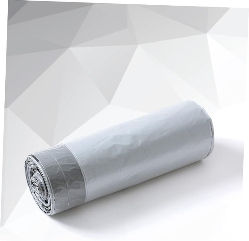 Safigle 30 Pack Automatic Closing Thickened Reusable Garbage Bags Large Kitchen Grey - Image 5