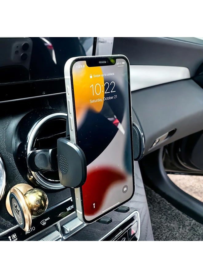 szyuchen Car Cell Phone Holder Mount for Mini Cooper Countryman Paceman Clubman JCW S R52 R53 R56 R55 R60 F56 F55 F60 R58 F57 All4 CD Accessories Round Air Vent CellPhone Mobile Stand - Image 4