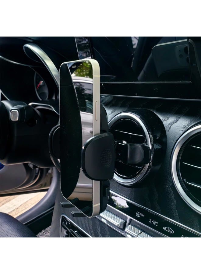 szyuchen Car Cell Phone Holder Mount for Mini Cooper Countryman Paceman Clubman JCW S R52 R53 R56 R55 R60 F56 F55 F60 R58 F57 All4 CD Accessories Round Air Vent CellPhone Mobile Stand - Image 3
