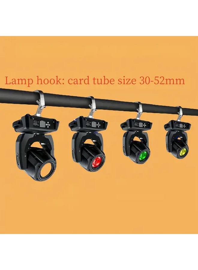 Set Of 4 Aluminum Alloy Stage Light Hooks Suitable For Par Lights Beam Lights Moving Head Lights And Brackets Easy To Install Pipe Diameter 32mm To 52mm - Image 4
