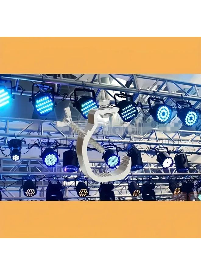 Set Of 4 Aluminum Alloy Stage Light Hooks Suitable For Par Lights Beam Lights Moving Head Lights And Brackets Easy To Install Pipe Diameter 32mm To 52mm - Image 5
