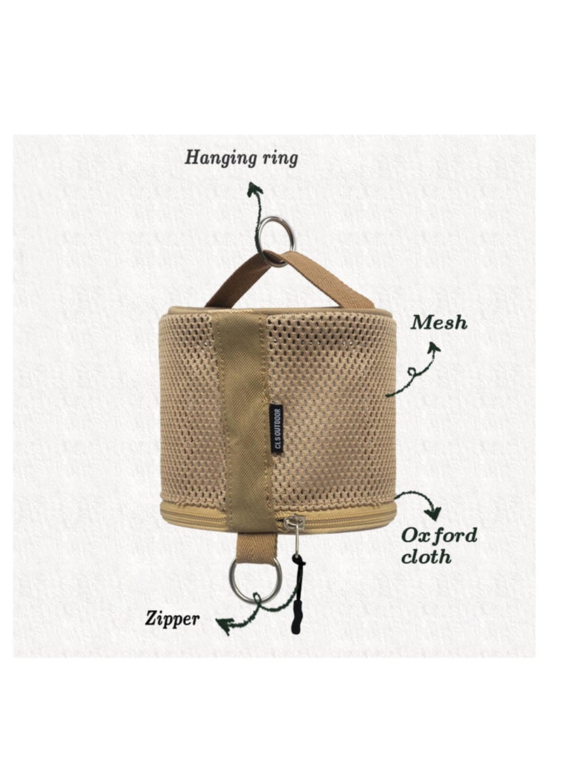 Excefore Travel Toilet Paper Holder, Portable Toilet Paper Holder, Carrying Case for Toilet Paper with Built-in Storage and Hanging Hook, On-The-go Toilet Paper Holder for Camping and Outdoor Activities  - Image 5