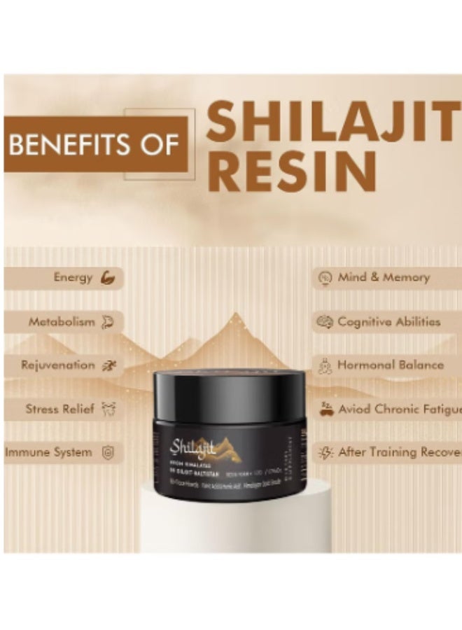 Shilajit RX Pure Himalayan Shilajit High Gold Resin Gel for Men and Women | 75 Servings for Energy and Immune Support, 85+ Trace Minerals, 75%+ Fulvic Acid - Image 3