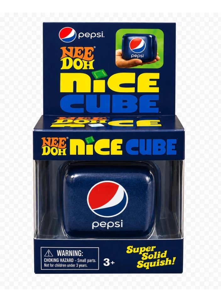 Nee Doh Pepsi Nice Cube Squishy Toy - Image 1