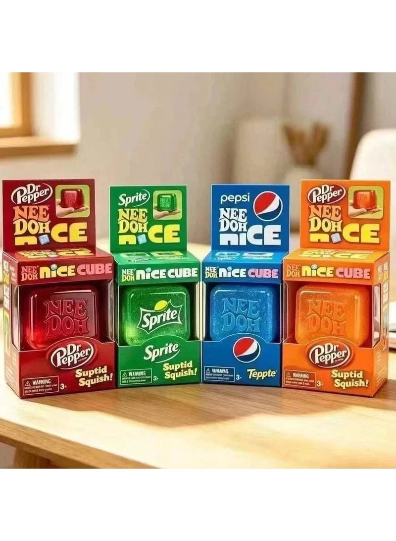 Nee Doh Pepsi Nice Cube Squishy Toy - Image 4