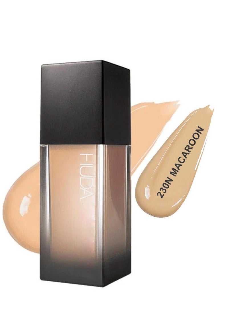 Huda كريم اساس #فوكس فلتر من هدى بيوتي - ماكرون 230N، دراقي، كل الأنواع - Image 1