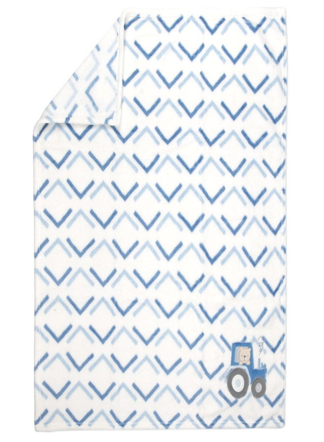 Baby Essentials Plush Fleece Throw and Receiving Baby Blankets for Boys and Girls 30x36 - Image 5