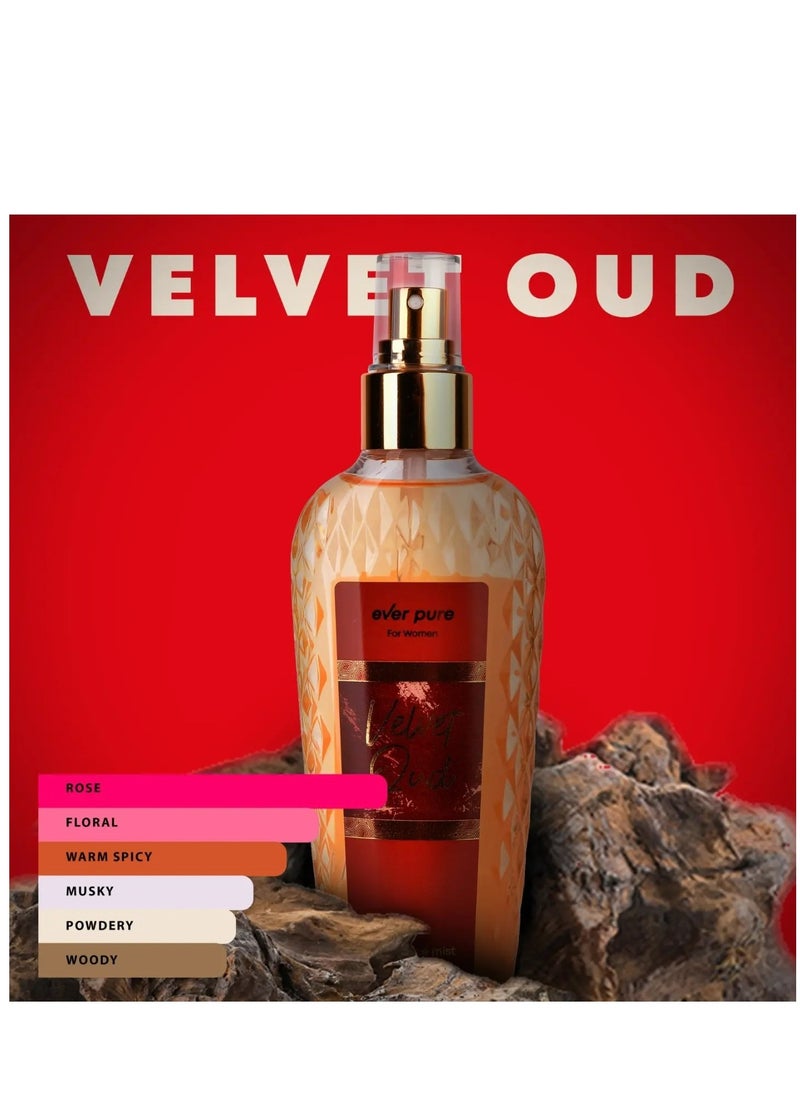 ever pure - Fragrance Body Mist 236 Ml Velvet Oud - Image 1