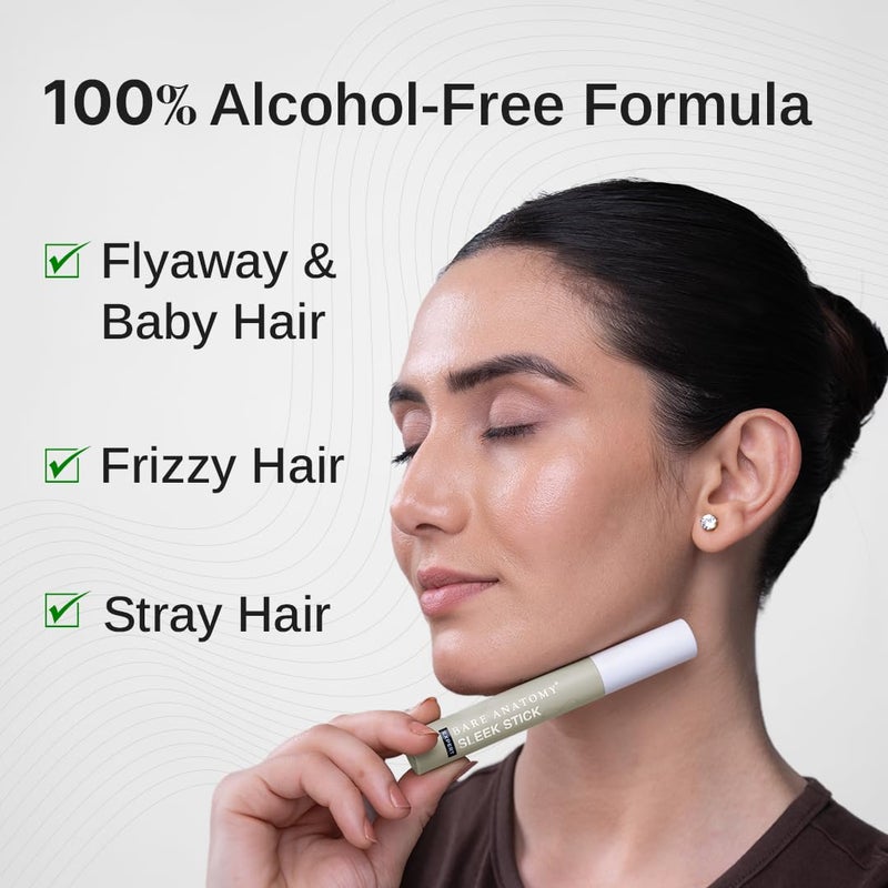 Bare Anatomy Expert Sleek Hair Finishing Stick100 Alcohol Silicon Free FormulaBaby HairFrizzy Hair Flyaway FixerNonSticky NonCrunchyNatural Sleek Finish With No Residue10MlGel - Image 2