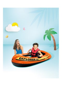 INTEX Explore 100 Inflatable Boat Set 147x84x36cm  - Image 3