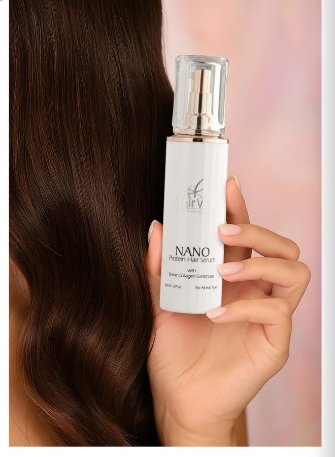 J.J.P.A HairVue Professionals Nano Protein Hair Serum with Shine Collagen Ceramides, 50ml - Image 2