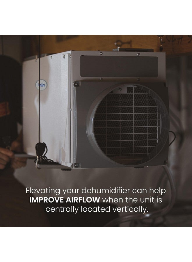 Aprilaire AprilAire 5822 Dehumidifier Hanging Kit for AprilAire Crawl Space, Basement, Whole-House Dehumidifier Models E070, E080, E100, E130, 1820, 1830, 1850, 1852, 1870, 1872  - Image 2