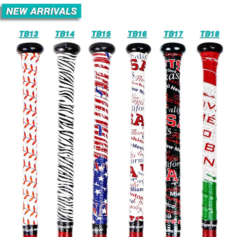 INSUM Baseball Bat Grip Tape Softball Bat Wrap Grip Tape 1.1mm (Purple) - Image 5