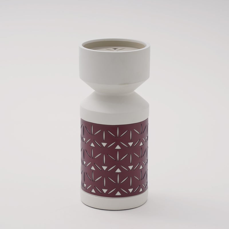 Homez Najd Homez Arqa Oud Burner, white, 10*10*22.5 cm - Image 1