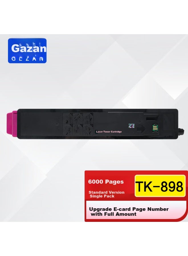 Gezan Tk-898 Toner Cartridge Red Compatible With Kyocera C8520 C8525 Kyocera C8020 C8025 C8030 Mfp 205 255 Printer Toner Cartridge Ink Cartridge Carbon Powder - Image 5