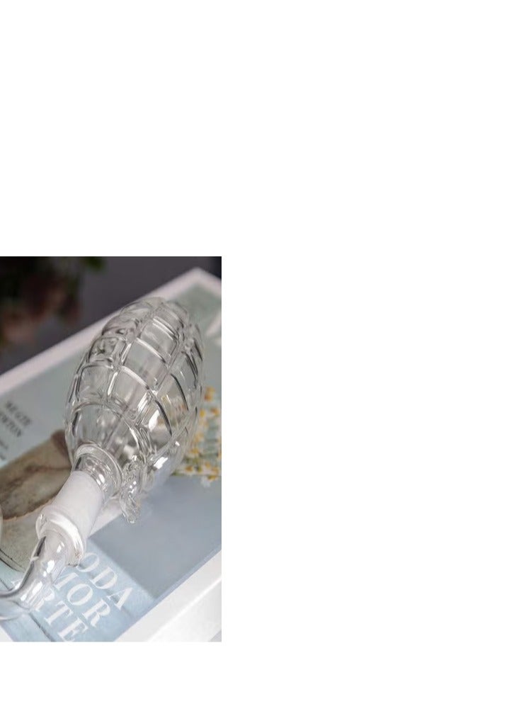 Glass Oil Lamp Burner Clear