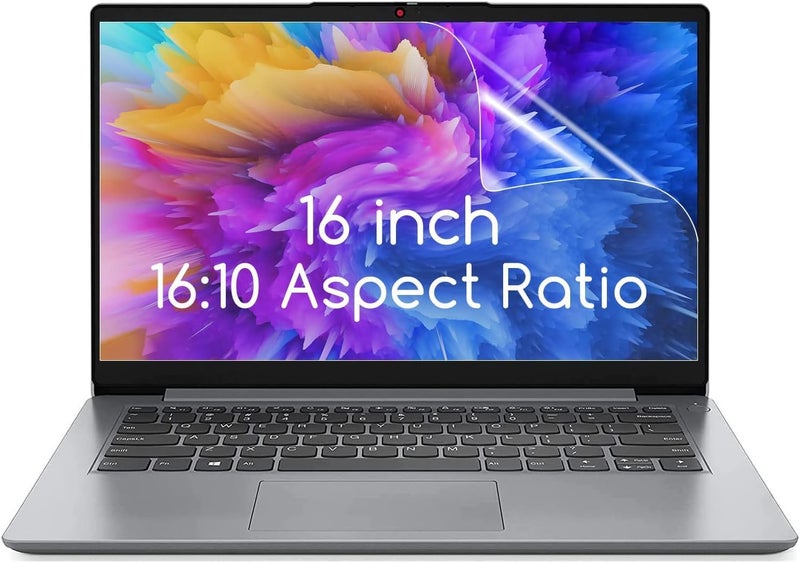 Saco حماية شاشة لامعة من الألياف مقاس 16 بوصة متوافقة مع Lenovo Legion 5 16ACH6H | Lenovo Ideapad Slim 5 Pro مقاس 16 بوصة | Lenovo Ideapad Slim 5 AI 16IMH9 سلسلة لابتوب مقاس 16 بوصة - Image 1