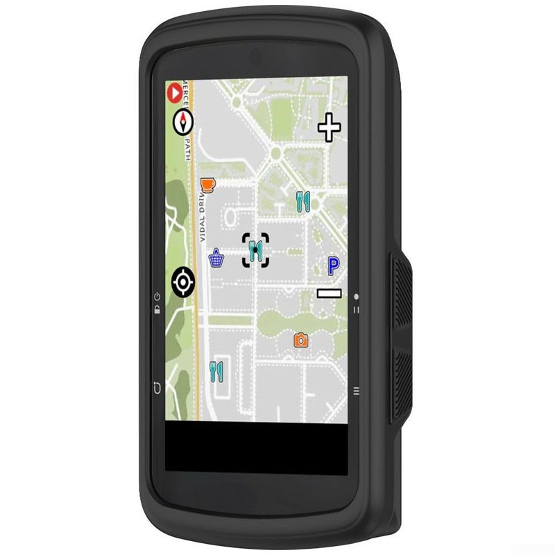 Shockproof Silicone Protective Case For Rider S810 Black Anti Drop Cover Textured Grip - Image 3