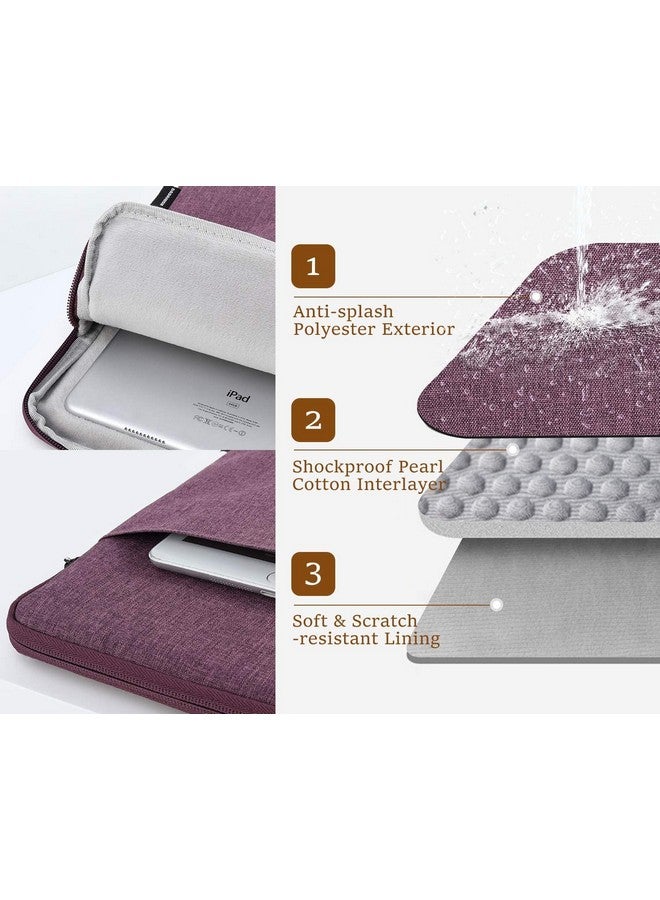 موكا جراب MOCA العالمي للأجهزة اللوحية مقاس 9 - 11 بوصة، جراب متوافق مع iPad 10th 10.9 بوصة 2022/iPad 10.2/Pro 11 M2/iPad 10.2/iPad Air/Air 3 10.5/iPad 9.7، Oneplus Pad، Xiaomi Pad 5، Samsung Galaxy، Oppo، Redmi Pad، Realme Pad X Tab Tablets Bag Sleeves (أرجواني) - Image 4