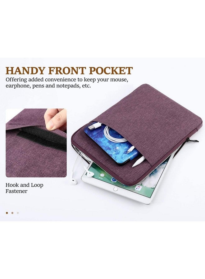 موكا جراب MOCA العالمي للأجهزة اللوحية مقاس 9 - 11 بوصة، جراب متوافق مع iPad 10th 10.9 بوصة 2022/iPad 10.2/Pro 11 M2/iPad 10.2/iPad Air/Air 3 10.5/iPad 9.7، Oneplus Pad، Xiaomi Pad 5، Samsung Galaxy، Oppo، Redmi Pad، Realme Pad X Tab Tablets Bag Sleeves (أرجواني) - Image 5