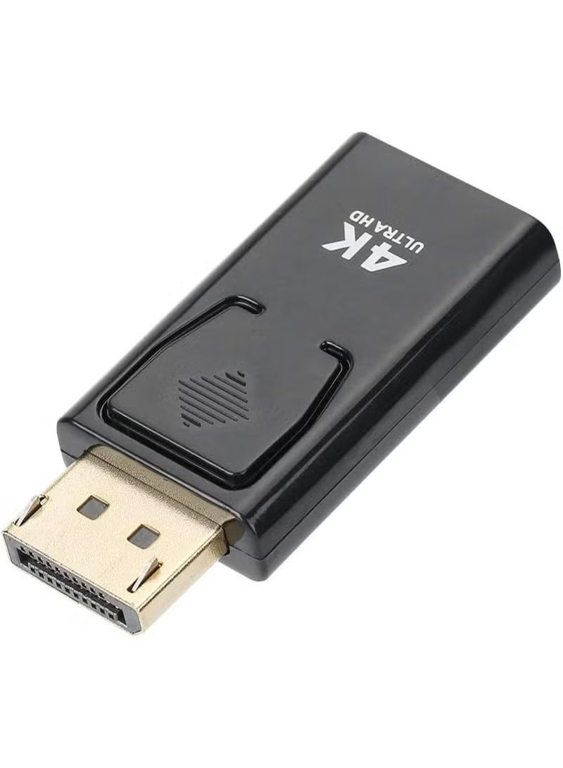 Compact DisplayPort to HDMI Adapter, Mini DP Converter Cable for Laptop and Computer, Supports High-Definition Video Output - Image 1