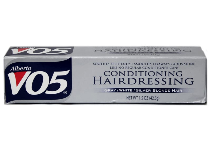 Alberto VO5 Conditioning Hairdressing for Gray, White, Silver Blonde Hair, 1.5 oz (Pack of 2) - Image 2