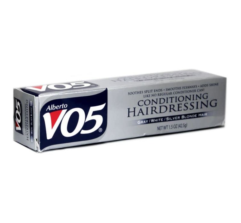 Alberto VO5 Conditioning Hairdressing for Gray, White, Silver Blonde Hair, 1.5 oz (Pack of 2) - Image 5