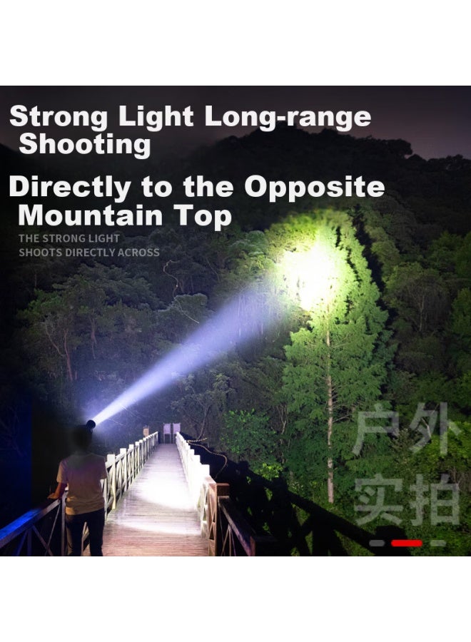 Shenyu Sensor Headlamp With Strong Light, Ultra-long Battery Life, Rechargeable, Long-range Head-mounted Night Fishing Light, Outdoor Household Mining Lamp, Patrol - Image 2
