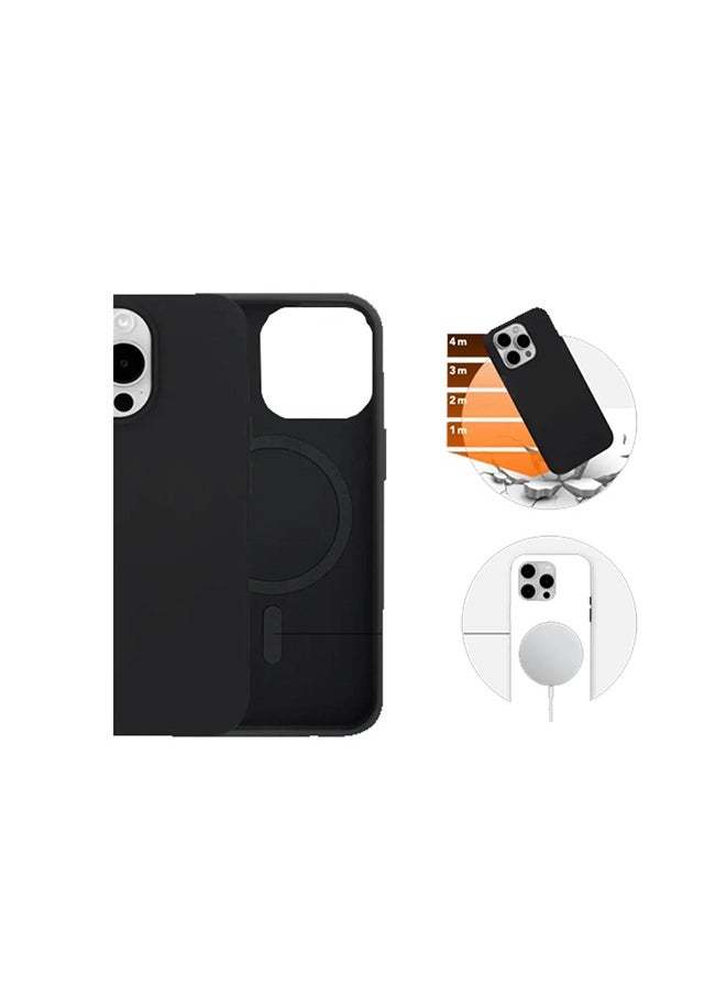 DBRAMANTE1928 - dbramante1928 iPhone 15 Pro Iceland Ultra D3O MagSafe Case Black - Image 1