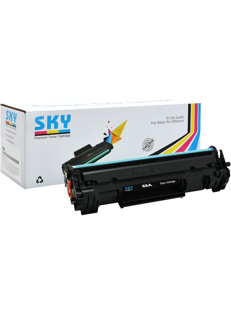 SKY 88A Toner Cartridge CC388A for HP Laserjet Pro P1008 and MFP M126 Printers - Image 1